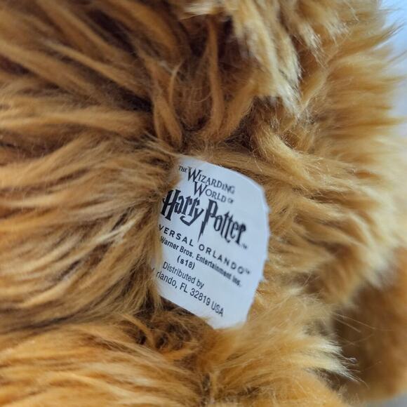 Harry Potter Crookshanks Cat Universal Studios Plush Toy 16" Hermione Companion - Picture 7 of 8